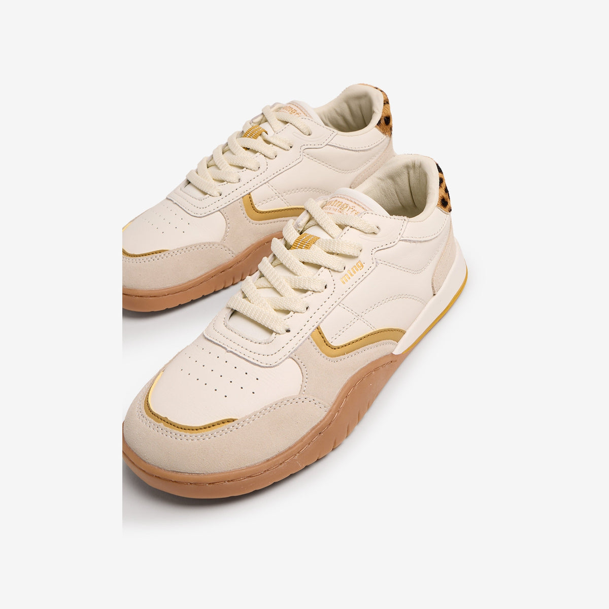Mustang Free Orbit Piel Arena Blanco para mujer — vista 6