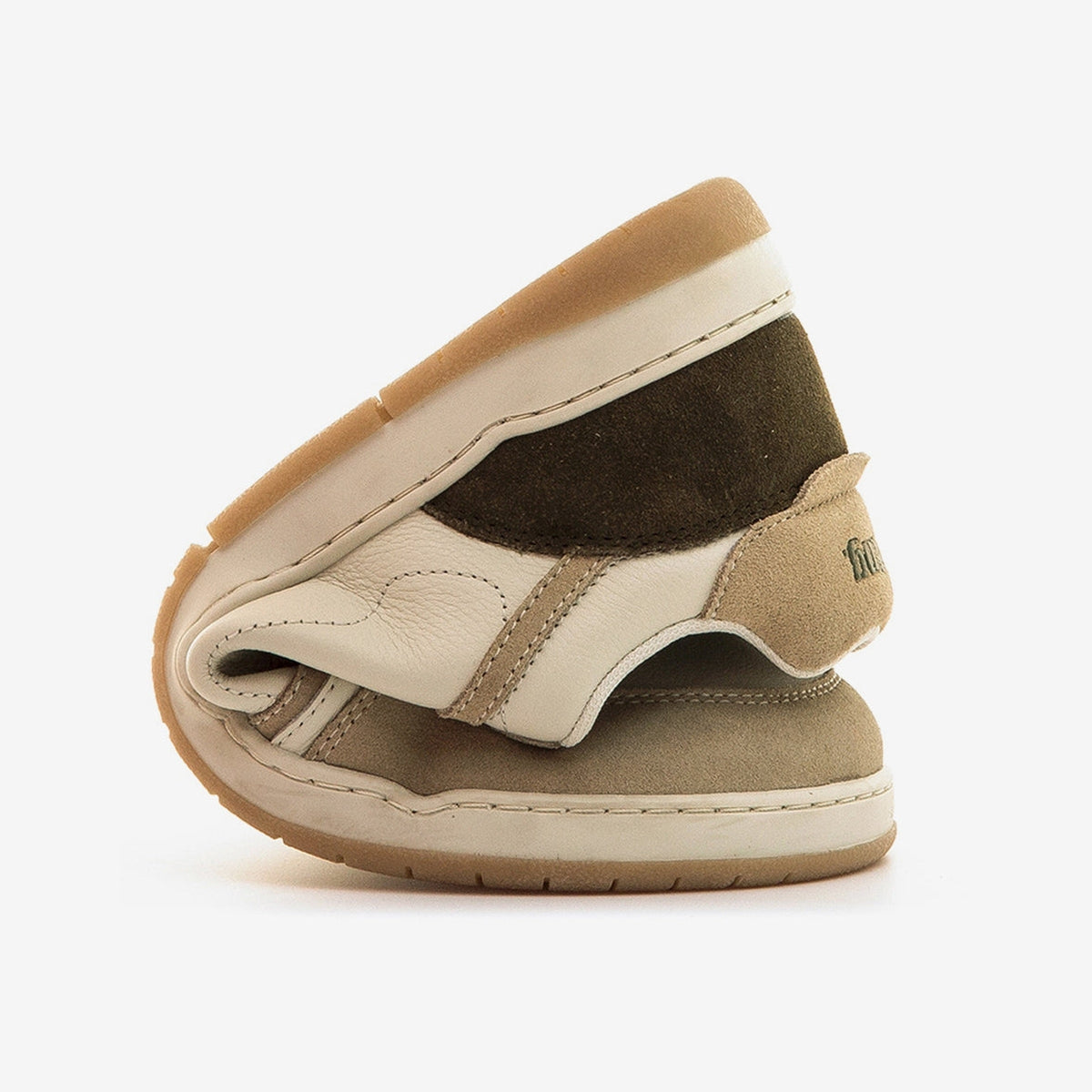 Mustang Free Miami Piel Blanco Beige Verde para hombre — vista 3