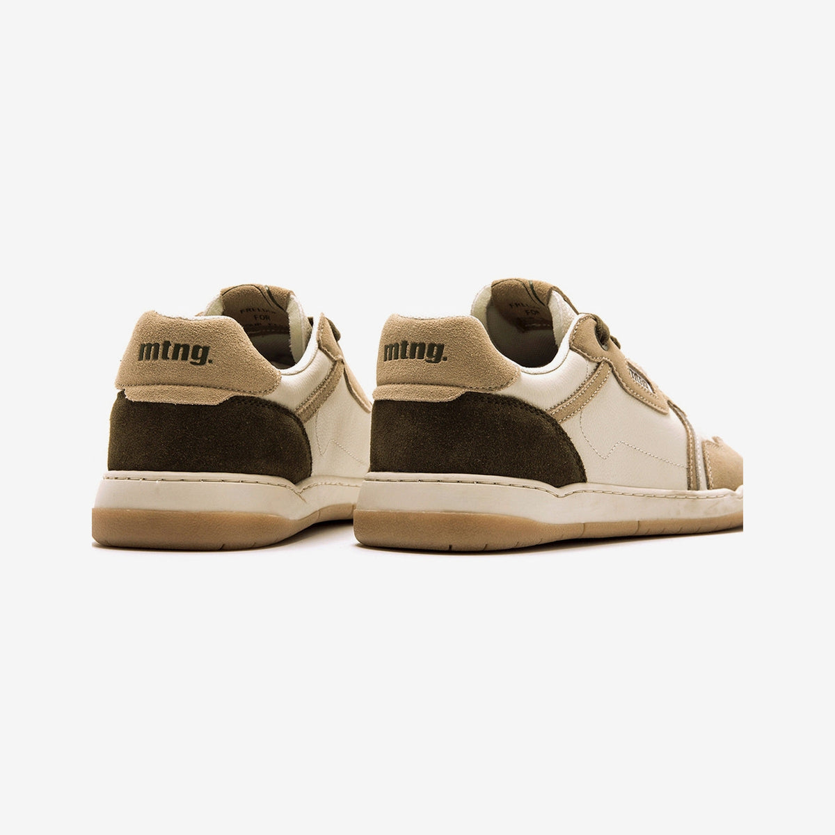 Mustang Free Miami Piel Blanco Beige Verde para hombre — vista 5