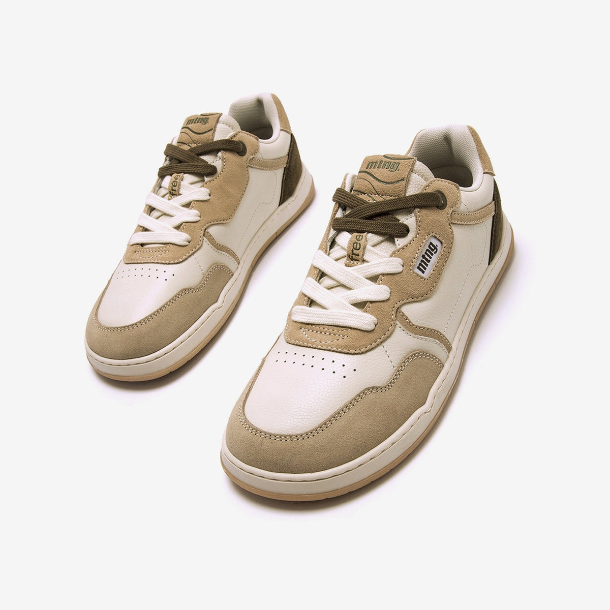 Mustang Free Miami Piel Blanco Beige Verde para hombre — vista 6