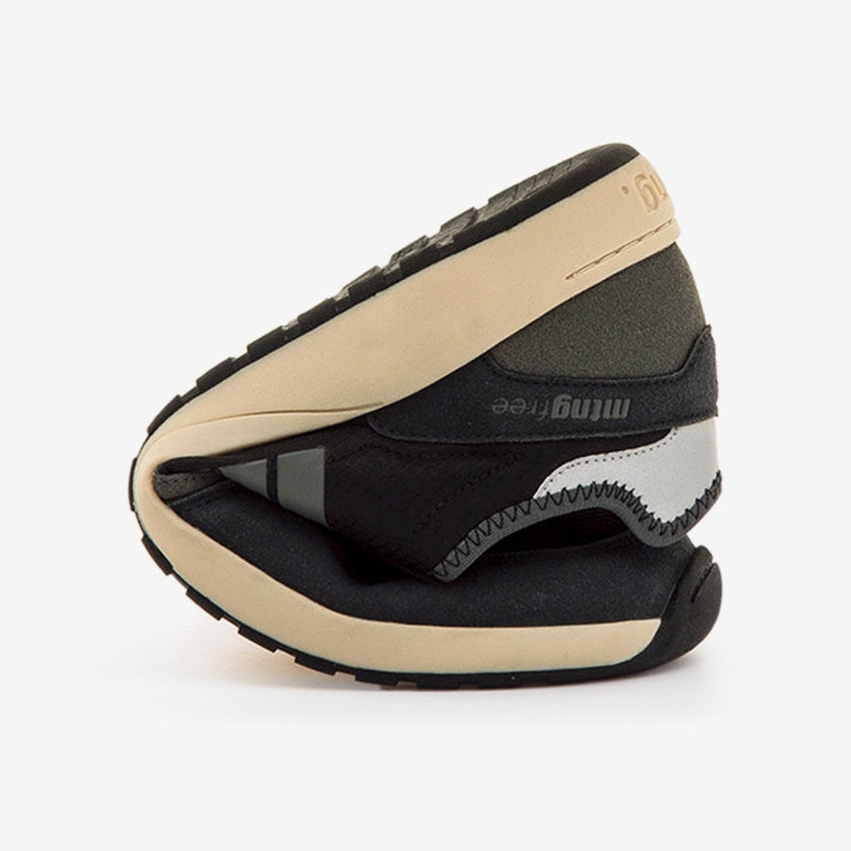 Mustang Free Apolo Negro Gris para hombre — vista 3