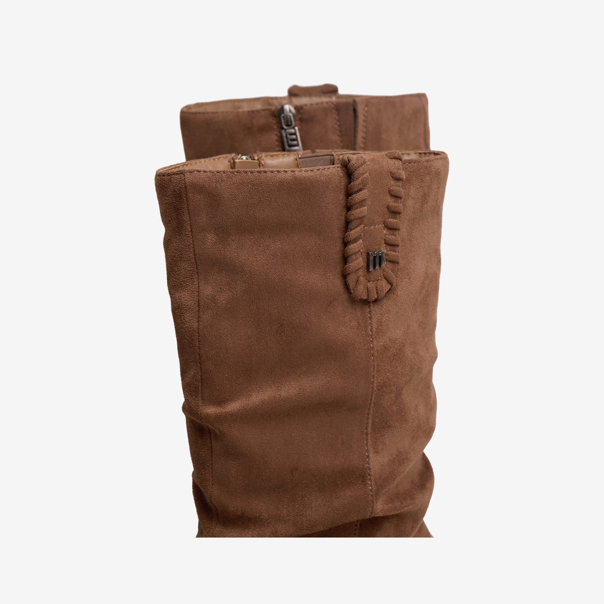 Mustang Free Alask Caña Fruncida Taupe para mujer — vista 4