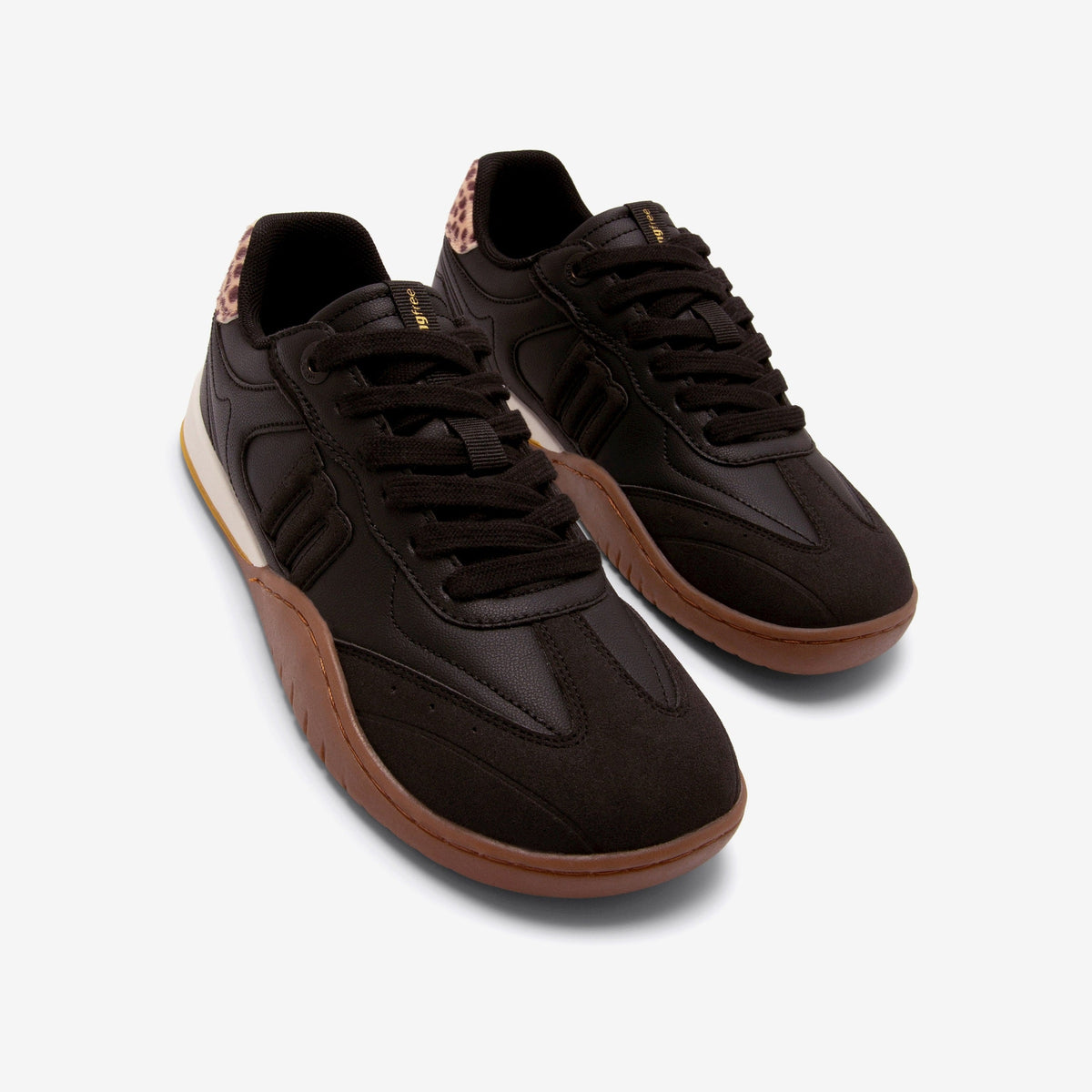 Mustang Free Orbit Negro Leopardo para mujer — vista 6
