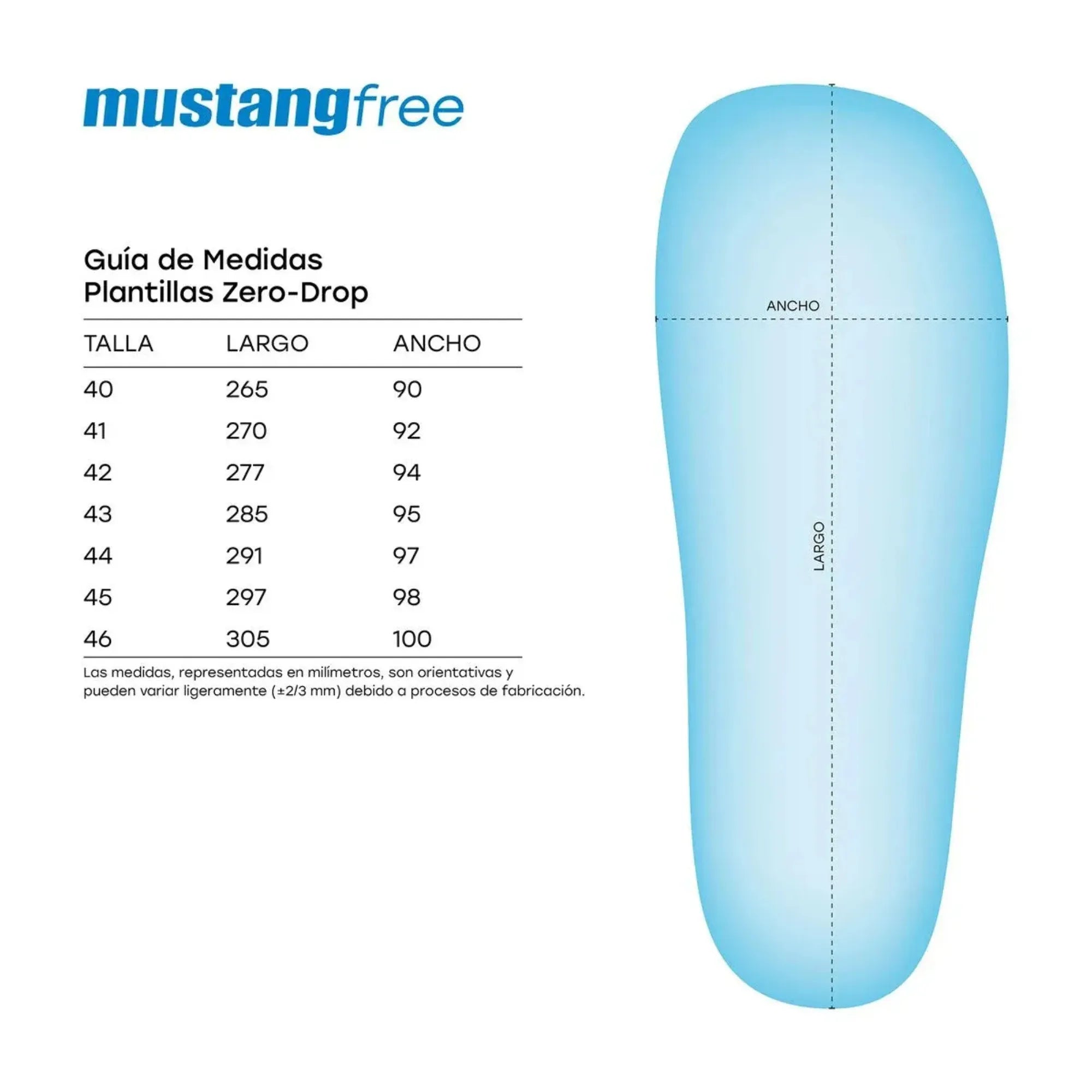 Mustang Free Orbit Crudo